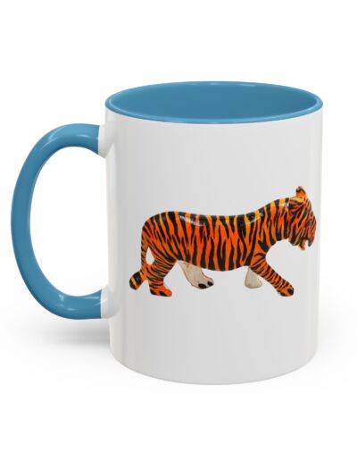 Tiger Print Accent Coffee Mug