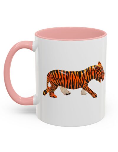 Tiger Print Accent Coffee Mug