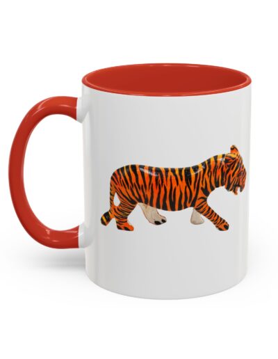 Tiger Print Accent Coffee Mug