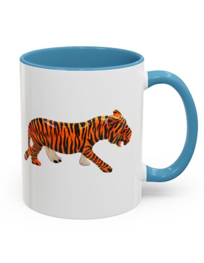 Tiger Print Accent Coffee Mug