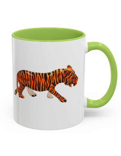 Tiger Print Accent Coffee Mug