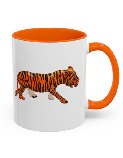 Tiger Print Accent Coffee Mug