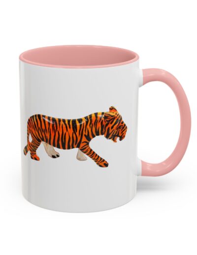 Tiger Print Accent Coffee Mug
