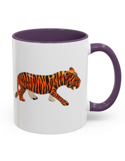 Tiger Print Accent Coffee Mug
