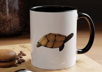 Turtle Accent Coffee Mug