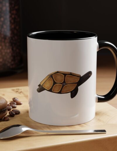Turtle Accent Coffee Mug