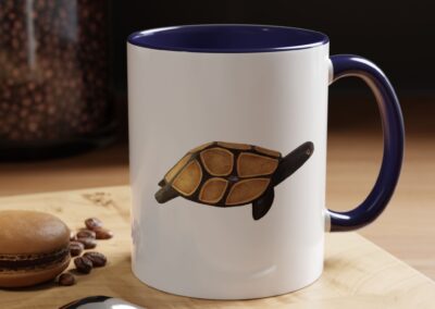 Turtle Accent Coffee Mug