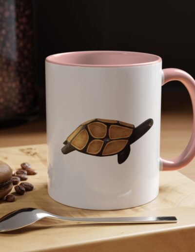 Turtle Accent Coffee Mug