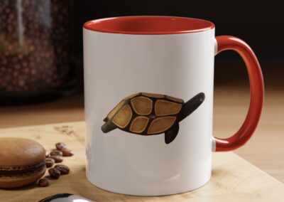 Turtle Accent Coffee Mug