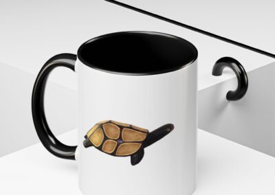 Turtle Accent Coffee Mug