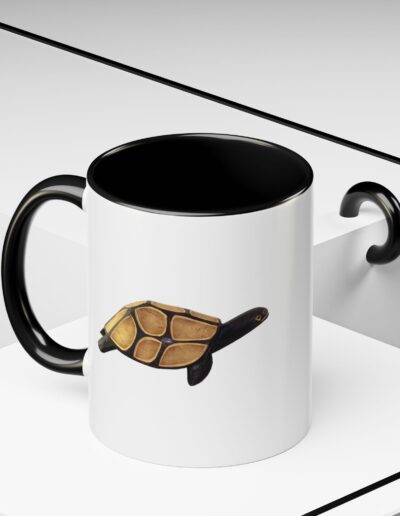 Turtle Accent Coffee Mug