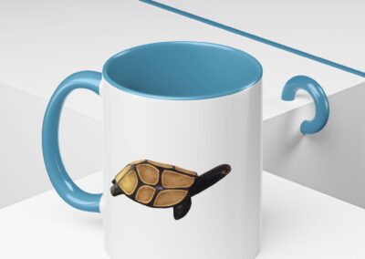 Turtle Accent Coffee Mug