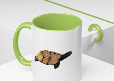 Turtle Accent Coffee Mug