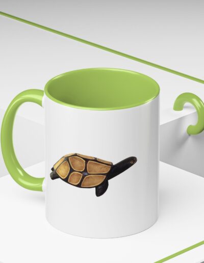 Turtle Accent Coffee Mug