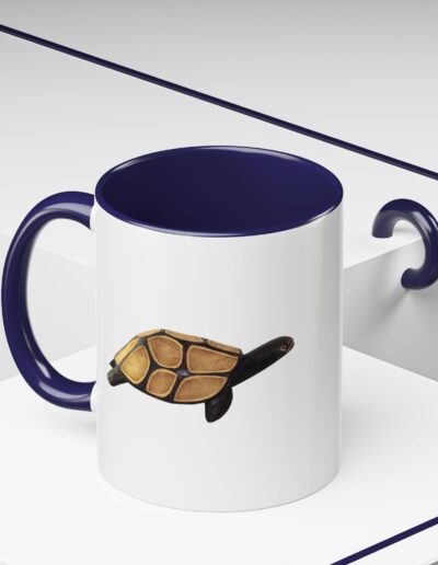 Turtle Accent Coffee Mug