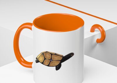 Turtle Accent Coffee Mug