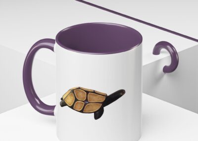 Turtle Accent Coffee Mug