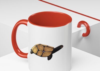 Turtle Accent Coffee Mug