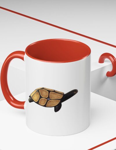 Turtle Accent Coffee Mug