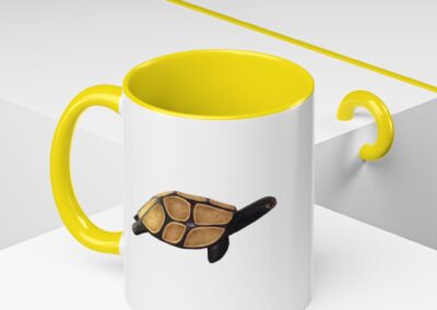 Turtle Accent Coffee Mug