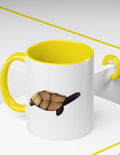 Turtle Accent Coffee Mug