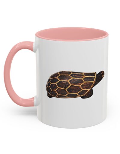 Turtle Print Accent Coffee Mug