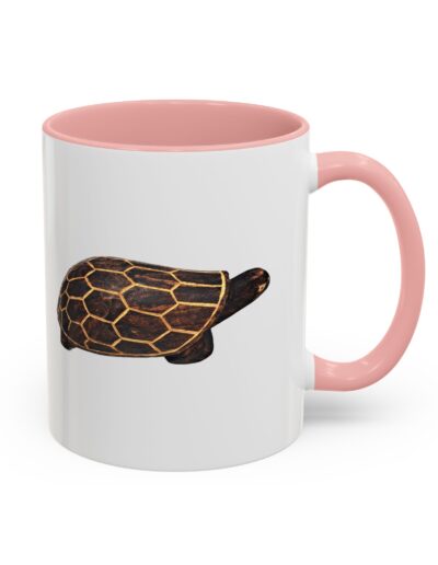 Turtle Print Accent Coffee Mug