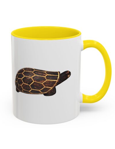 Turtle Print Accent Coffee Mug