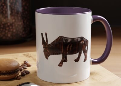 Unique Wildebeest Accent Coffee Mug