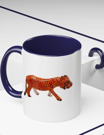 Vibrant Leopard Print Coffee Mug