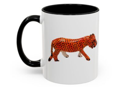 Vibrant Leopard Print Coffee Mug