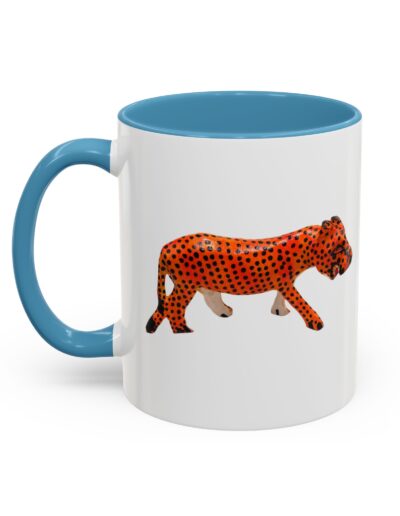 Vibrant Leopard Print Coffee Mug