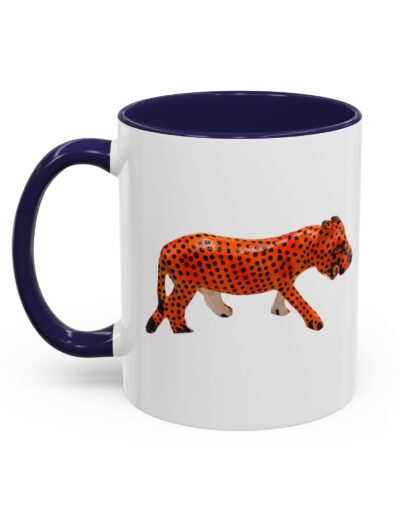 Vibrant Leopard Print Coffee Mug