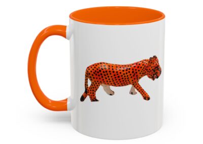 Vibrant Leopard Print Coffee Mug