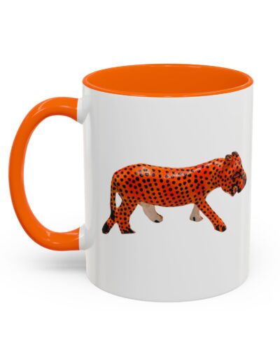 Vibrant Leopard Print Coffee Mug