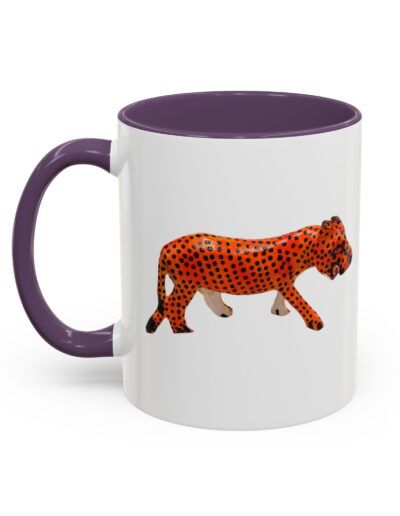 Vibrant Leopard Print Coffee Mug