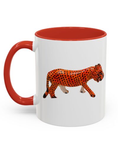 Vibrant Leopard Print Coffee Mug