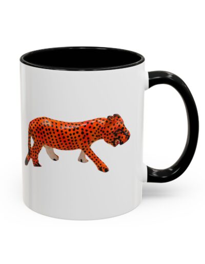 Vibrant Leopard Print Coffee Mug