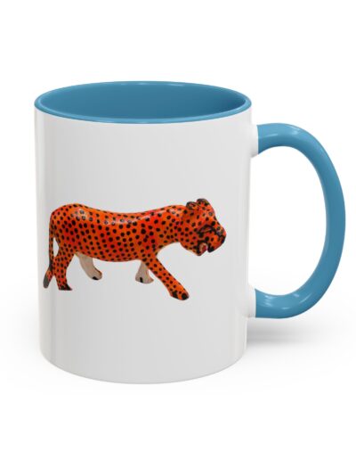 Vibrant Leopard Print Coffee Mug