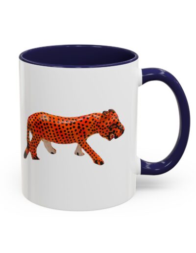 Vibrant Leopard Print Coffee Mug