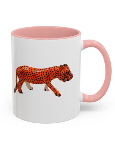Vibrant Leopard Print Coffee Mug