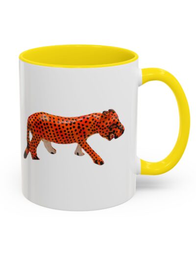 Vibrant Leopard Print Coffee Mug