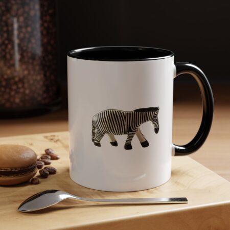Zebra Print Accent Coffee Mug
