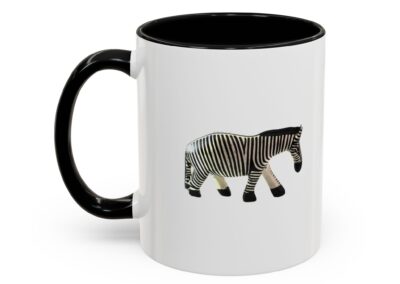 Zebra Print Accent Coffee Mug