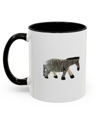 Zebra Print Accent Coffee Mug