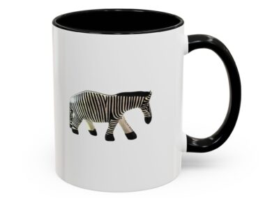 Zebra Print Accent Coffee Mug