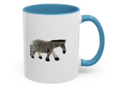 Zebra Print Accent Coffee Mug