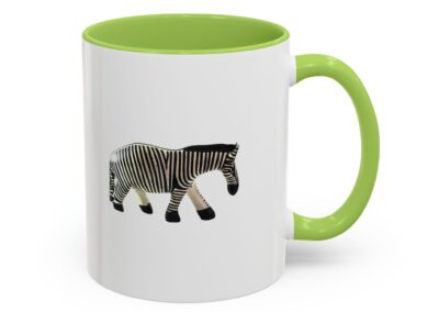 Zebra Print Accent Coffee Mug