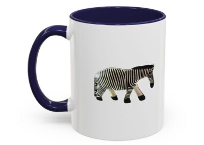 Zebra Print Accent Coffee Mug