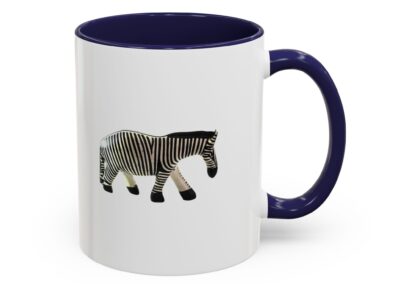 Zebra Print Accent Coffee Mug